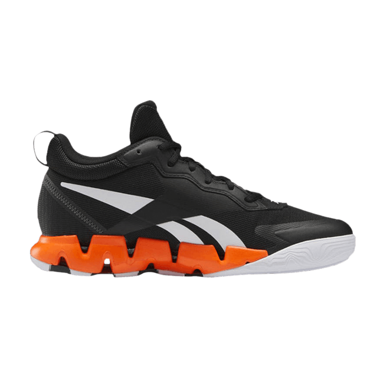Reebok Zig Encore 'Black White Smash Orange' — Core Black/Footwear White/Smash Orange