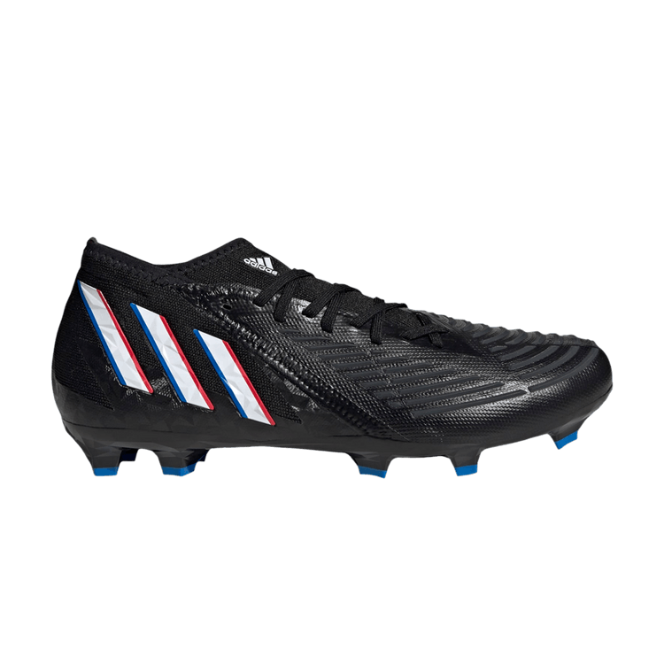 Adidas Predator Edge.2 FG 'Edge of Darkness' — Core Black/Cloud White/Vivid Red