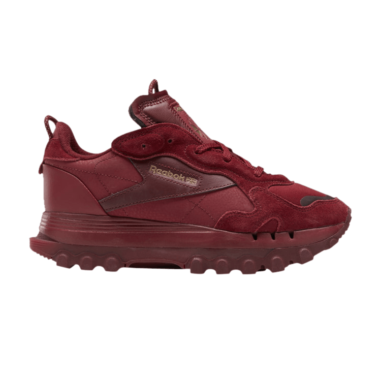 Cardi B x Reebok Classic Leather 'Triathlon Red' — Triathlon Red/Classic Burgundy/Golden Bronze