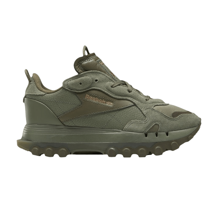 Cardi B x Reebok Classic Leather 'Hunter Green' — Hunter Green/Army Green/Golden Bronze