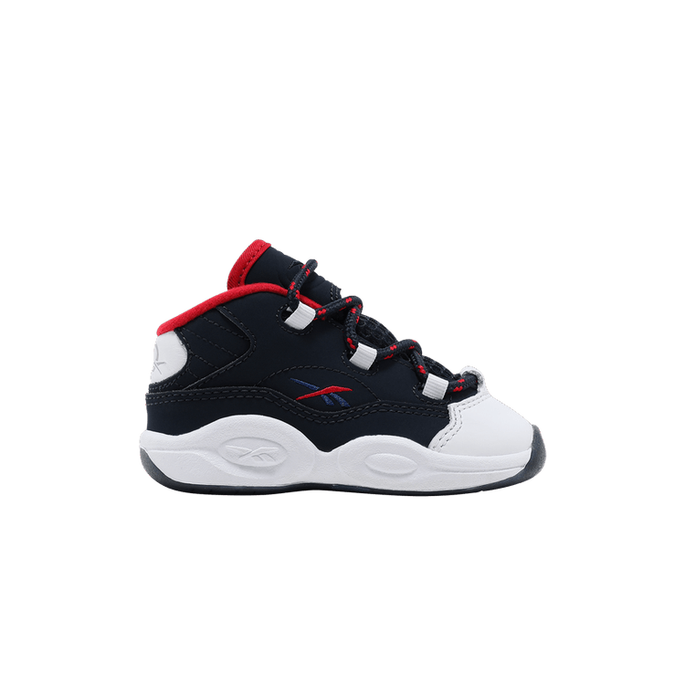 Reebok Question Mid Toddler 'USA' — Vector Navy/Footwear White/Vector Red
