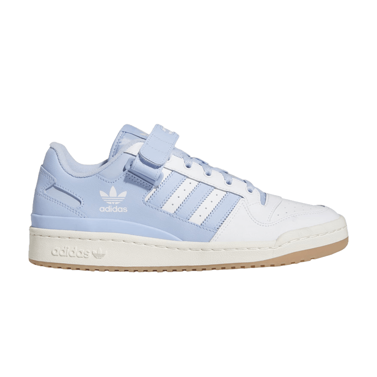 Adidas Forum Low 'White Blue Dawn' — Cloud White/Blue Dawn/Off White