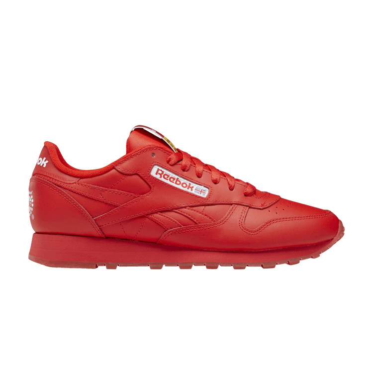 Popsicle x Reebok Classic Leather 'Instinct Red' — Instinct Red/Instinct Red/Instinct Red