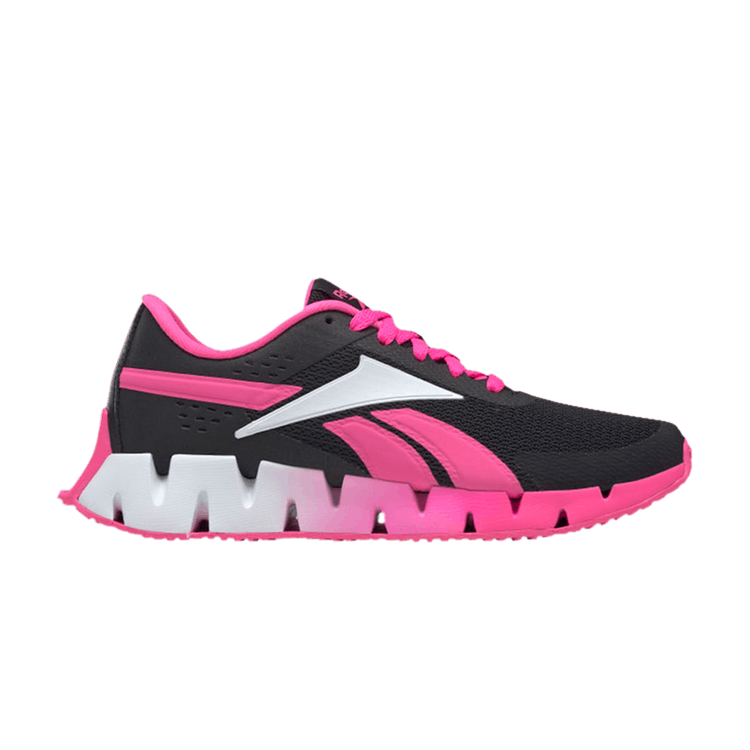 Reebok Zig Dynamica 2 J 'Black Atomic Pink' — Core Black/Atomic Pink/Black/White