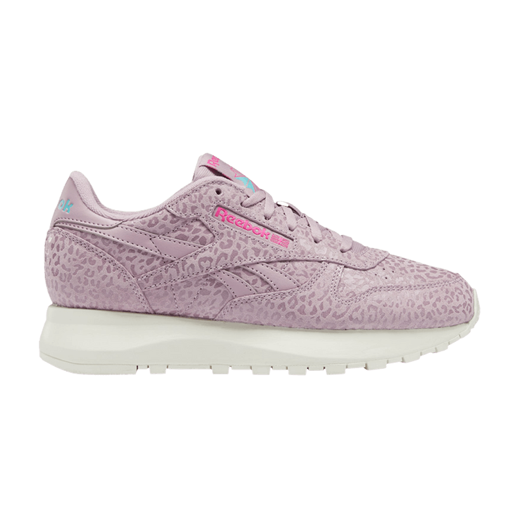 Reebok Wmns Classic Leather SP 'Infused Lilac Leopard' — Infused Lilac/Infused Lilac/Chalk