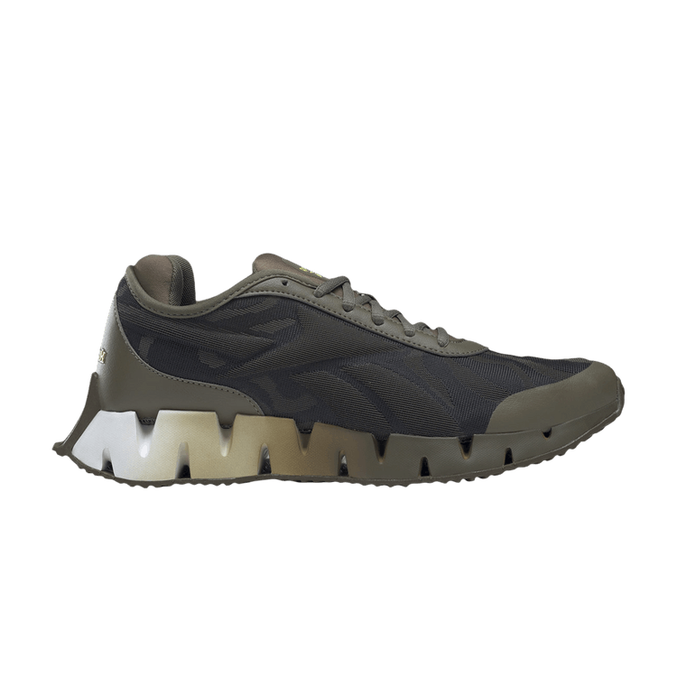 Reebok Zig Dynamica 3 'Army Green' — Army Green/Core Black/Acid Yellow