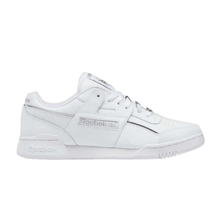 Reebok Workout Plus 'White Matte Silver' — Footwear White/Matte Silver/Footwear White