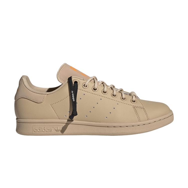 Adidas Wmns Stan Smith 'Technical Lacing - Magic Beige' — Magic Beige/Magic Beige/Orange Rush