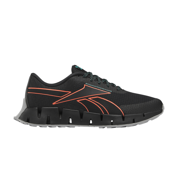 Reebok Zig Dynamica 2 Adventure 'Black Orange Flare' — Core Black/Orange Flare/Classic Teal