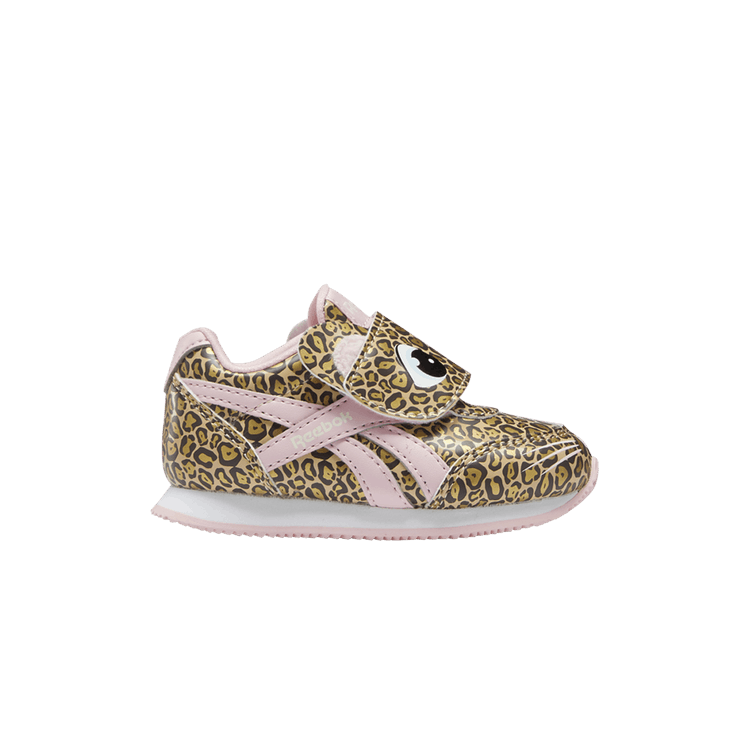 Reebok Royal Classic Jogger 2 Toddler 'Leopard' — Gold Metallic/Rich Copper/Pink Glow