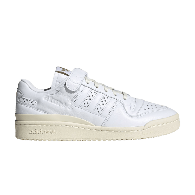 atmos x adidas Forum 84 Low 'Gold Star Pack' — Footwear White/Footwear White/Cloud White