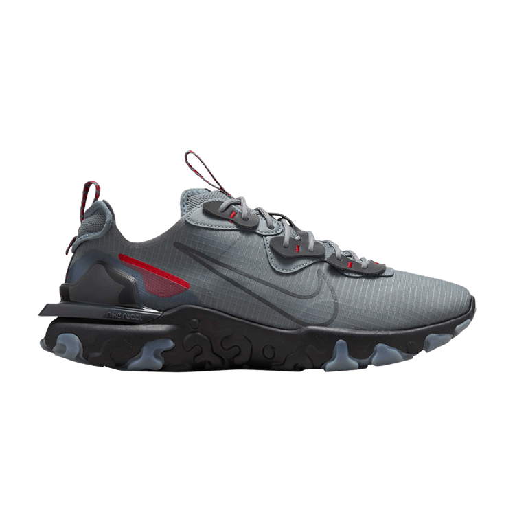 Nike React Vision 'Cool Grey University Red'
