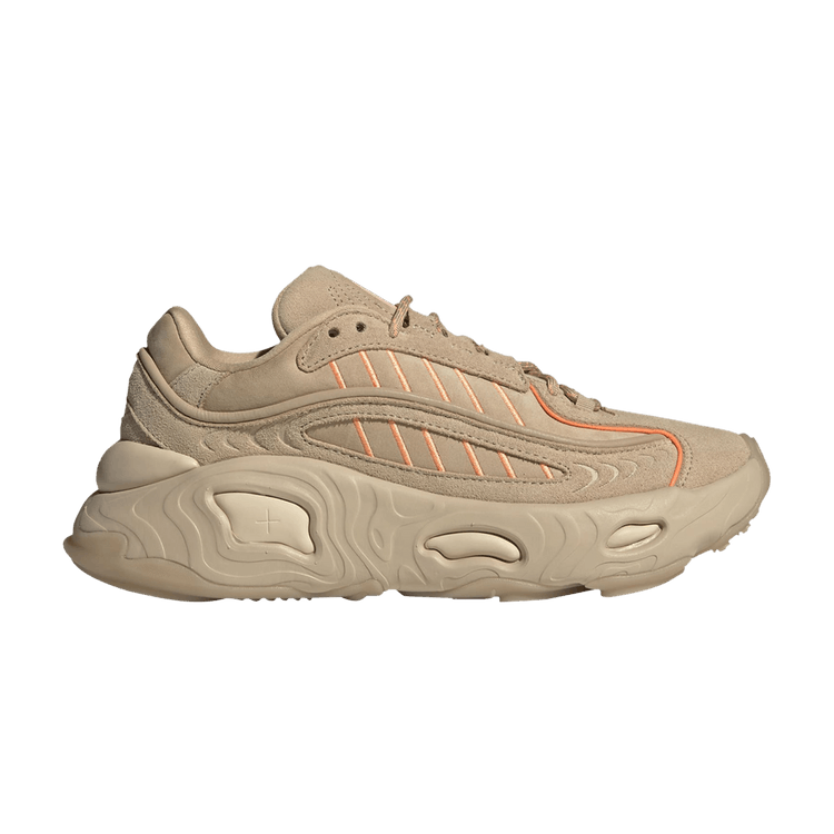 Adidas Wmns Oznova 'Magic Beige Beam Orange' — Magic Beige/Beam Orange/Sand Strata