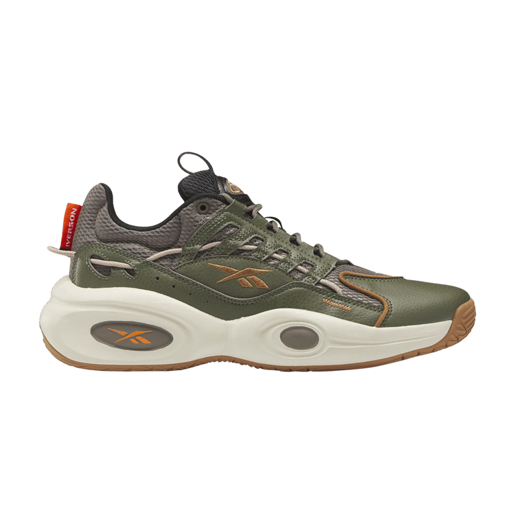 Reebok Solution Mid 'Trek Grey Hunter Green' — Trek Grey/Hunter Green/Wild Brown