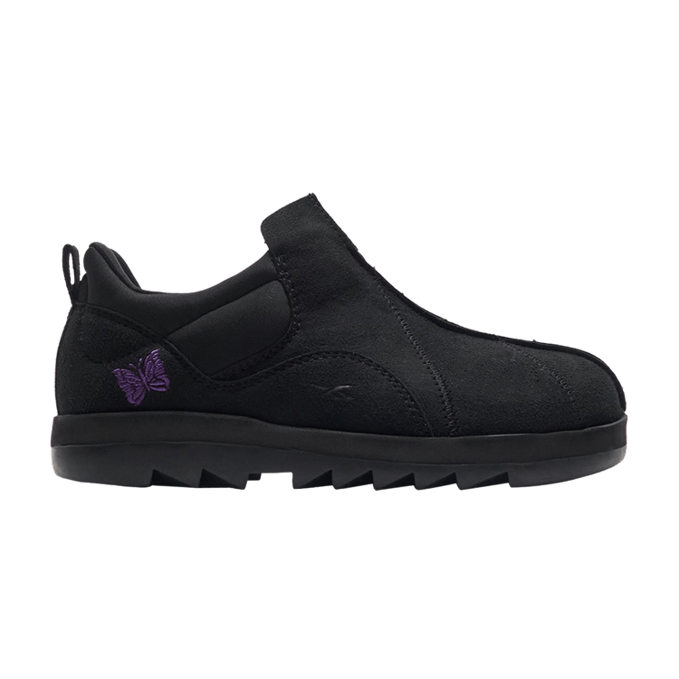 Needles x Reebok Beatnik 'Black' — Core Black/Extreme Purple