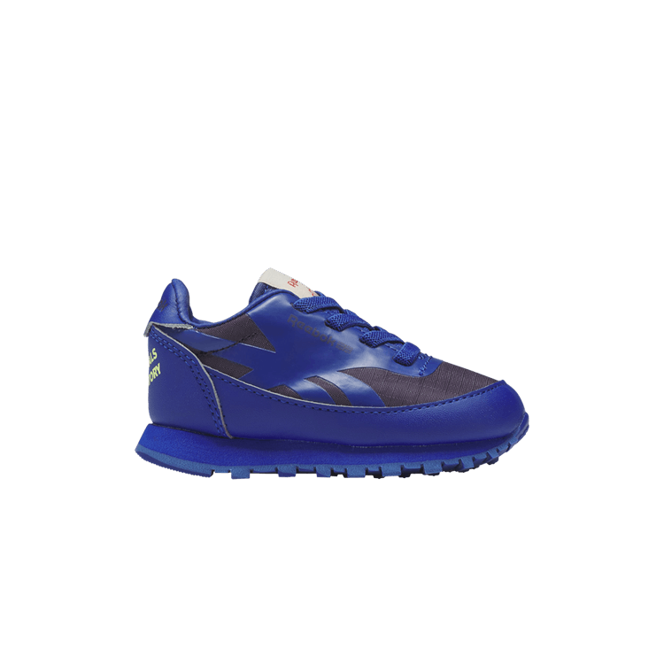 The Animals Observatory x Reebok Classic Leather I 'Cobalt' — Cobalt/Purple Skills/Solar Acid Yellow