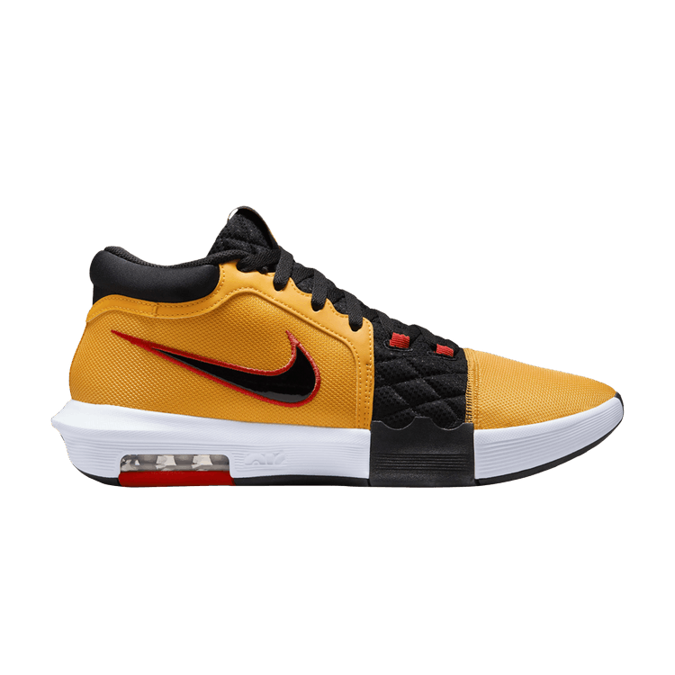 Nike LeBron Witness 8 'Bruce Lee' — Del Sol/Metallic Silver/Comet Red/Black