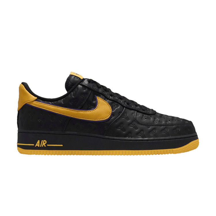 Kobe Bryant x Nike Air Force 1 Low 'Lakers Away' Non-Numbered