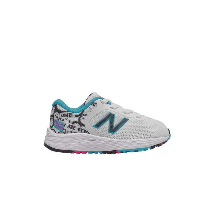 New Balance Arishi v2 Toddler 'White Virtual Sky' — White/Virtual Sky/Dynomite