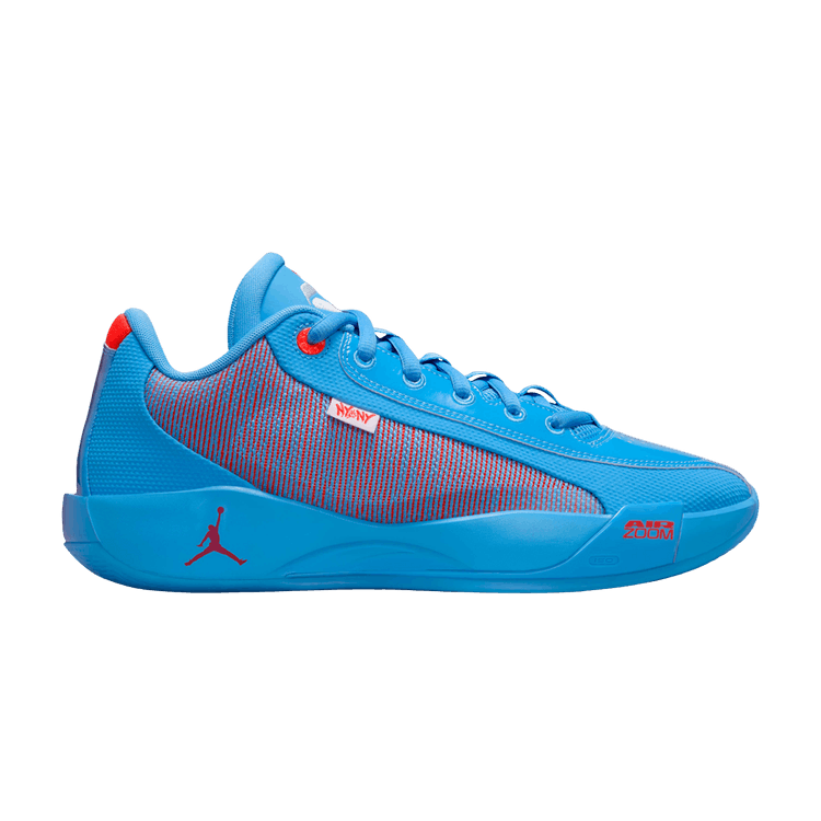 Air Jordan Luka .77 'NY vs. NY' — Aquatone/University Red/White/Blue Tint