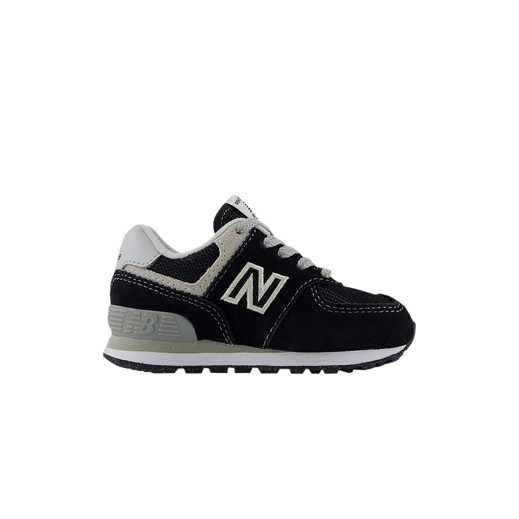 New Balance 574 Toddler 'Black White' — Black/White