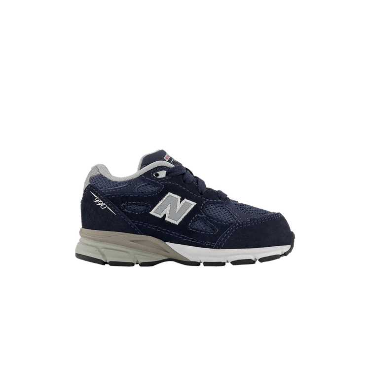 New Balance 990v3 Toddler 'Navy' — Navy/Grey
