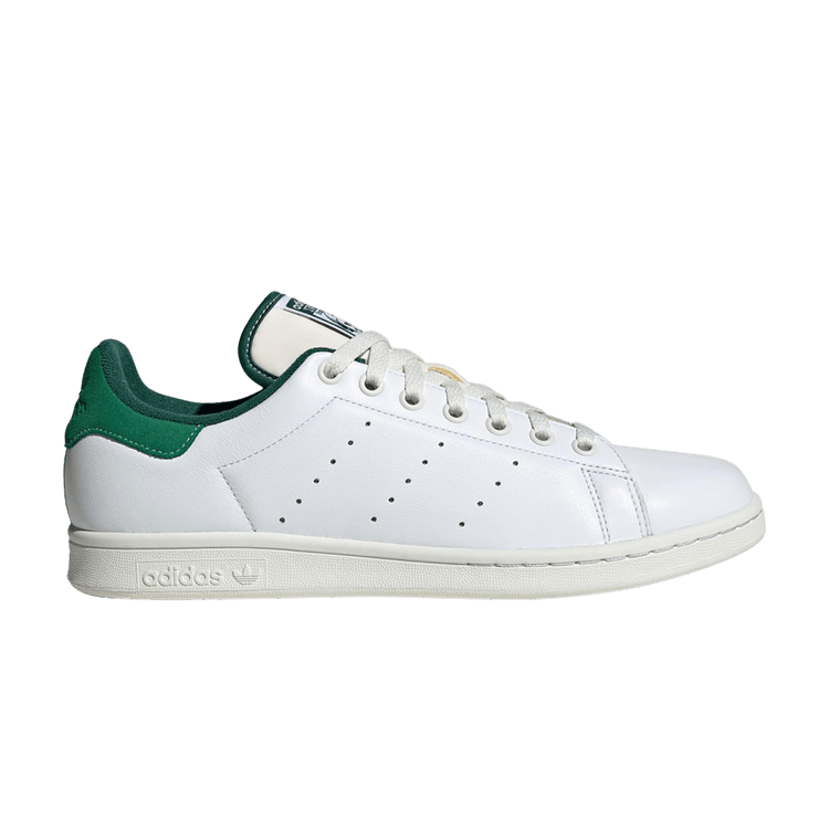 Adidas Stan Smith 'White Green Suede Heel' — Cloud White/Green/Crystal White