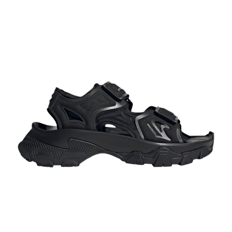 Stella McCartney x adidas Wmns Hika Outdoor Sandal 'Triple Black' — Core Black/Core Black/Utility Black