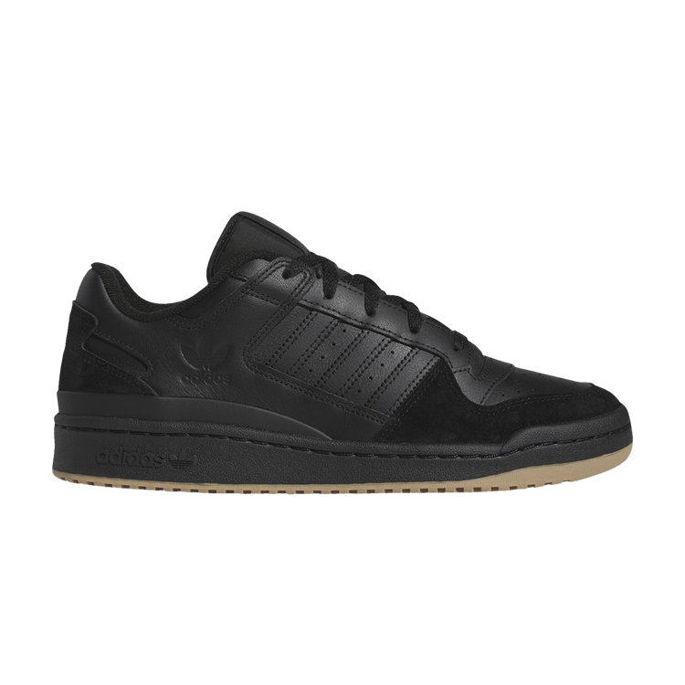Adidas Forum Low Classic 'Black Gum' — Core Black/Core Black/Gum