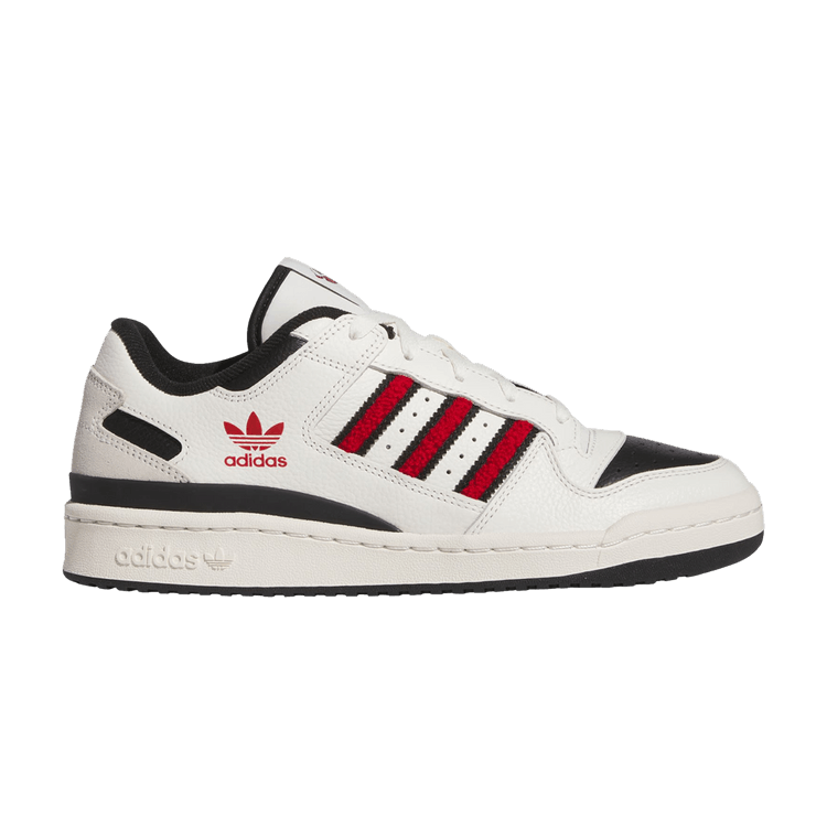 NCAA x adidas Forum Low 'Louisville 2023' — Core Black/Cloud White/Team Power Red
