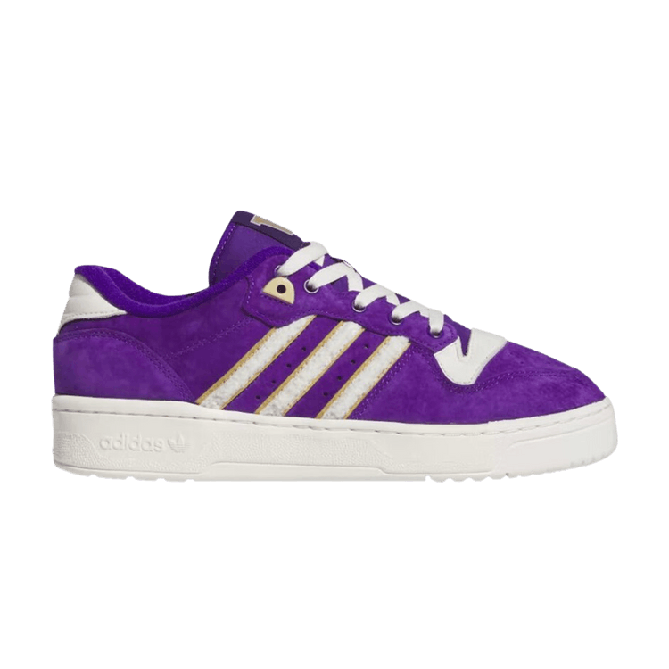 Adidas Rivalry Low 'Collegiate Pack - Washington' — Regal Purple/Cloud White/Team Sand