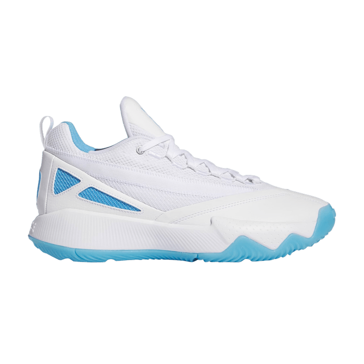 adidas Dame Certified 2.0 'White Blue Burst' — Cloud White/Blue Burst/Silver Metallic