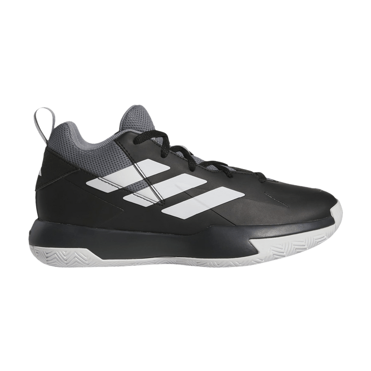 adidas Cross 'Em Up Select J 'Black White Grey' — Core Black/Cloud White/Grey Three