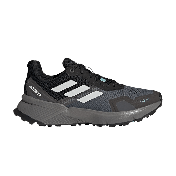 Adidas Wmns Terrex Soulstride RAIN.RDY 'Black Grey' — Core Black/Crystal White/Grey Four