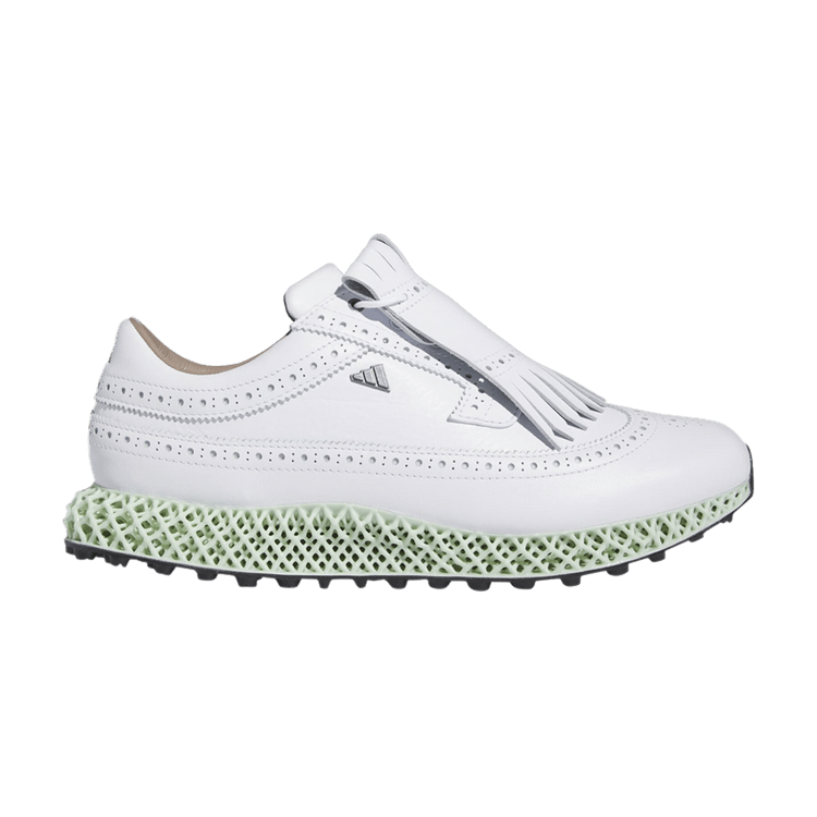 Adidas MC87 Adicross 4D Spikeless Golf 'White Iron Metallic' — Cloud White/Iron Metallic/Core Black