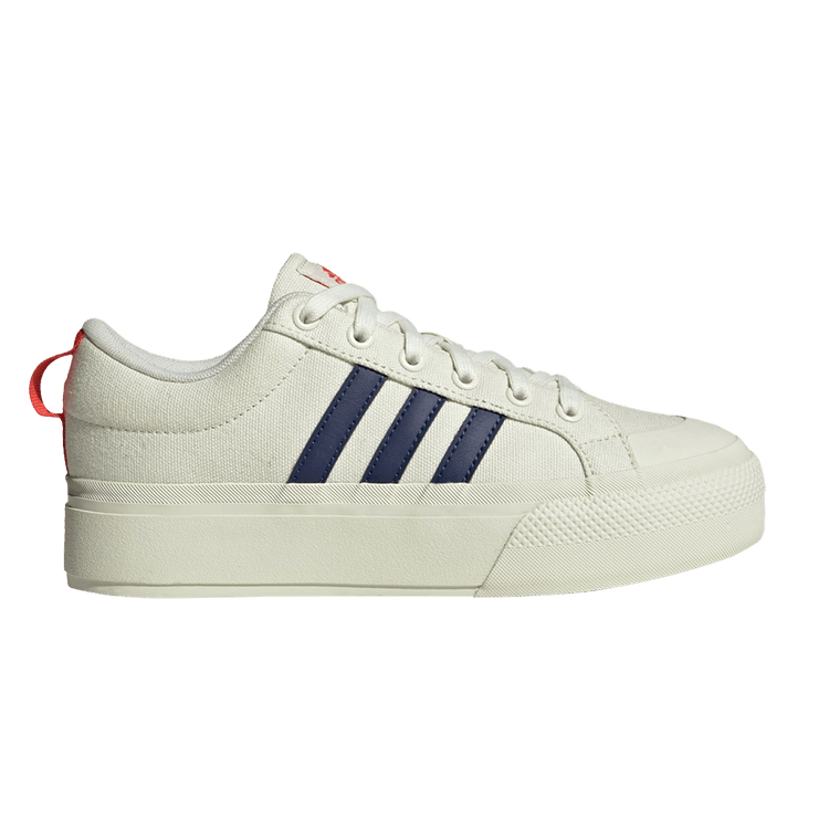 Adidas Wmns Bravada 2.0 Platform 'Ivory Blue Red' — Ivory/Dark Blue/Bright Red