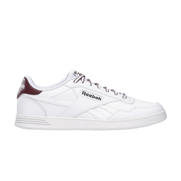 Reebok Court Advance 'White Classic Maroon' — White/Classic Maroon/Core Black