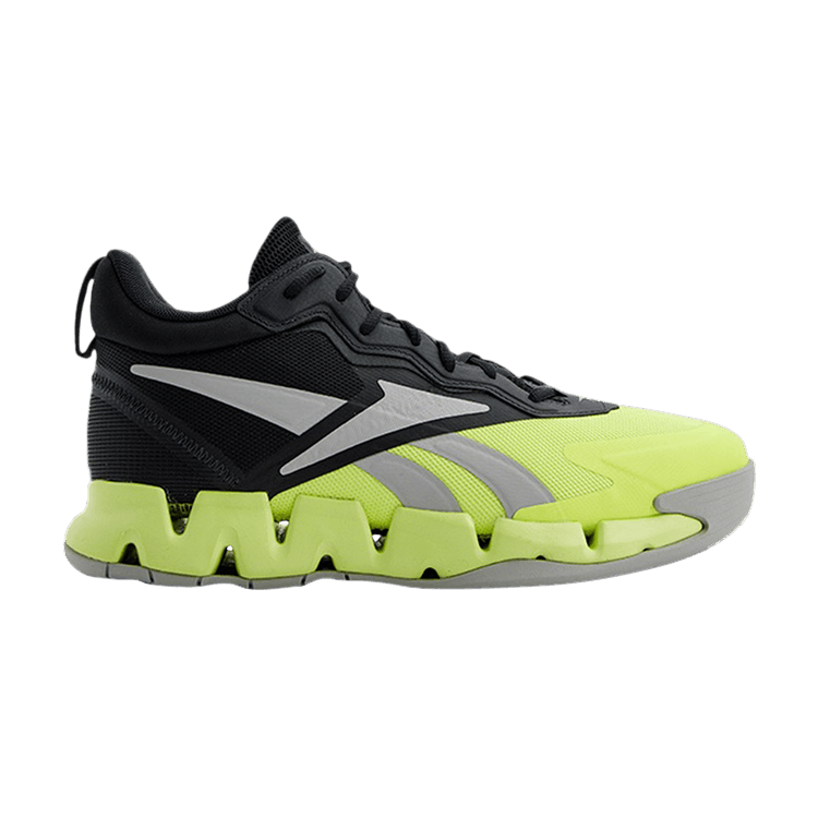 Reebok Zig Encore 'Night Black Solar Acid Yellow' — Night Black/Solar Acid Yellow/Pure Grey