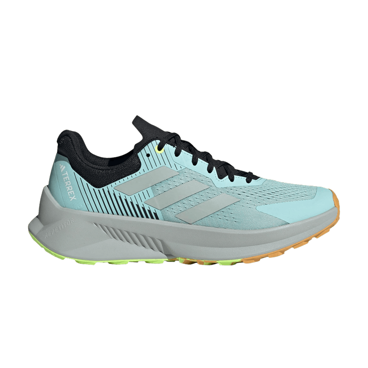 Adidas Terrex Soulstride Flow 'Semi Flash Aqua' — Semi Flash Aqua/Wonder Silver/Lucid Lemon