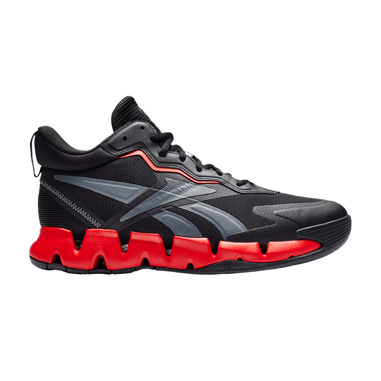 Reebok Zig Encore 'Black Vector Red' — Core Black/Vector Red/Pure Grey