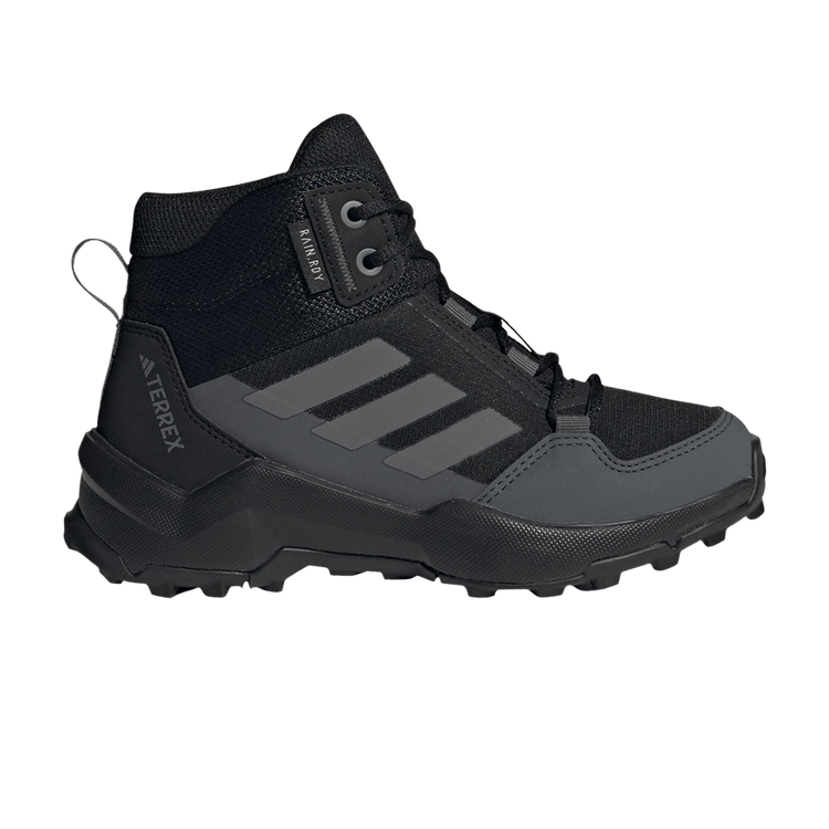 Adidas Terrex AX4R Mid Rain.RDY K 'Black Grey' — Core Black/Grey Four/Grey Six