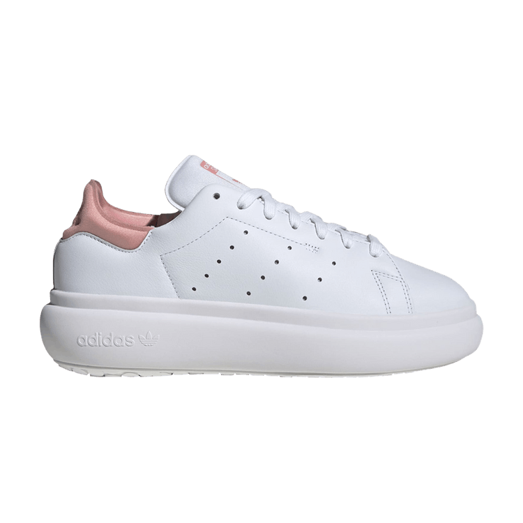 Adidas Wmns Stan Smith Platform 'White Semi Pink Spark' — Footwear White/Footwear White/Semi Pink Spark