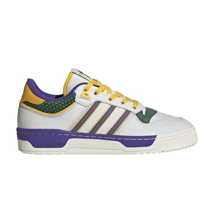 adidas Rivalry Low 86 'Utah Jazz' — Crystal White/Energy Ink/Bold Gold