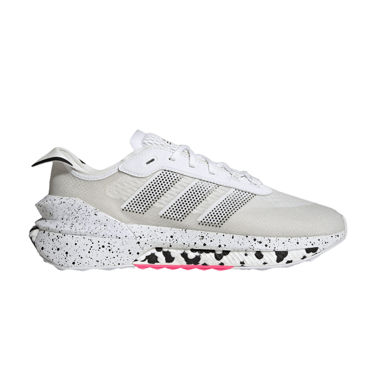adidas Avryn 'White Lucid Pink Speckled' — Cloud White/Cloud White/Lucid Pink