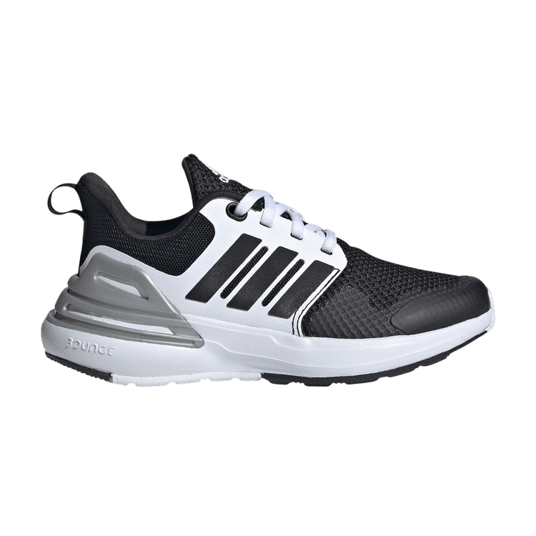 Adidas RapidaSport Bounce J 'Black White' — Core Black/Cloud White/Core Black