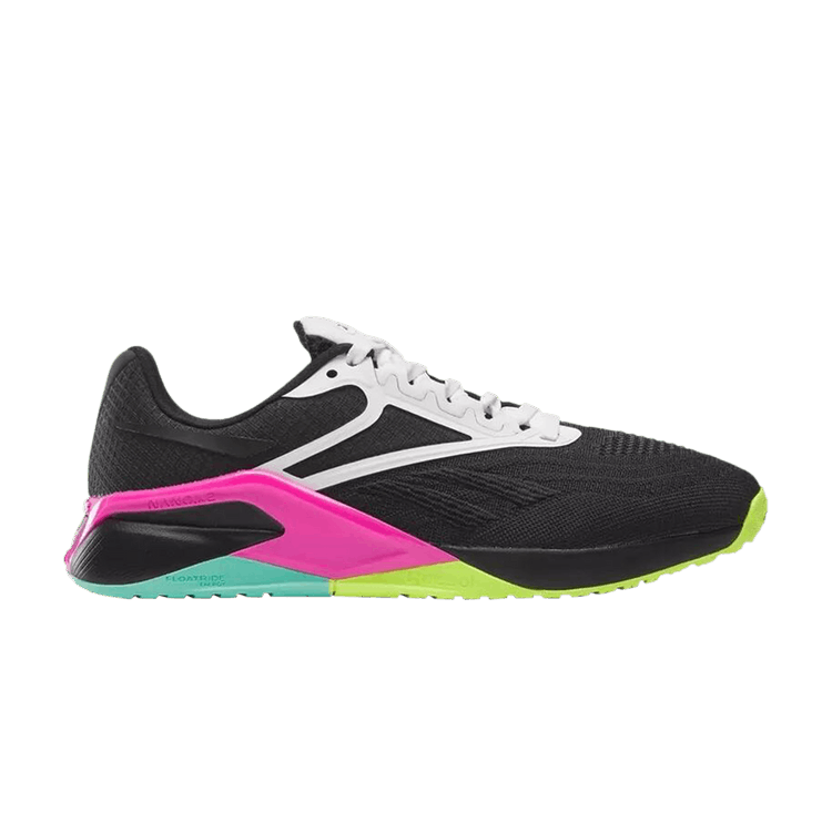 Reebok Wmns Nano X2 'Black Laser Lime Pink' — Black/Laser Lime/Laser Pink