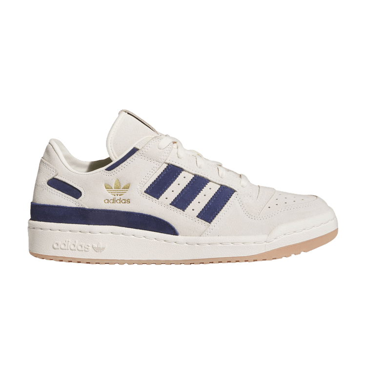 adidas Forum Low CL 'Cream White Dark Blue' — Cream White/Dark Blue/Dark Blue