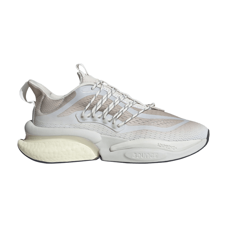 Adidas AlphaBoost V1 'White Wonder Beige' — Cloud White/Core White/Wonder Beige
