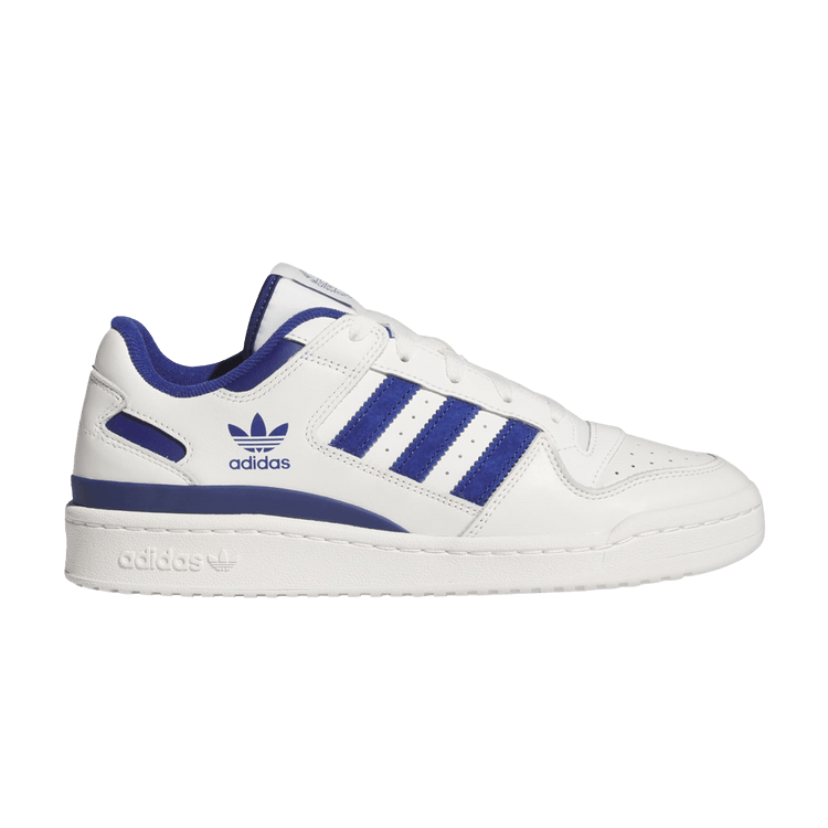 adidas Forum Low CL 'White Victory Blue' — Cloud White/Victory Blue/Cloud White