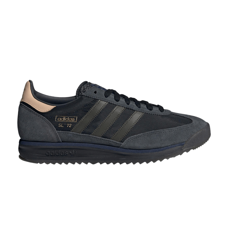 adidas SL72 RS 'Black Shadow Olive Indigo' — Core Black/Shadow Olive/Night Indigo